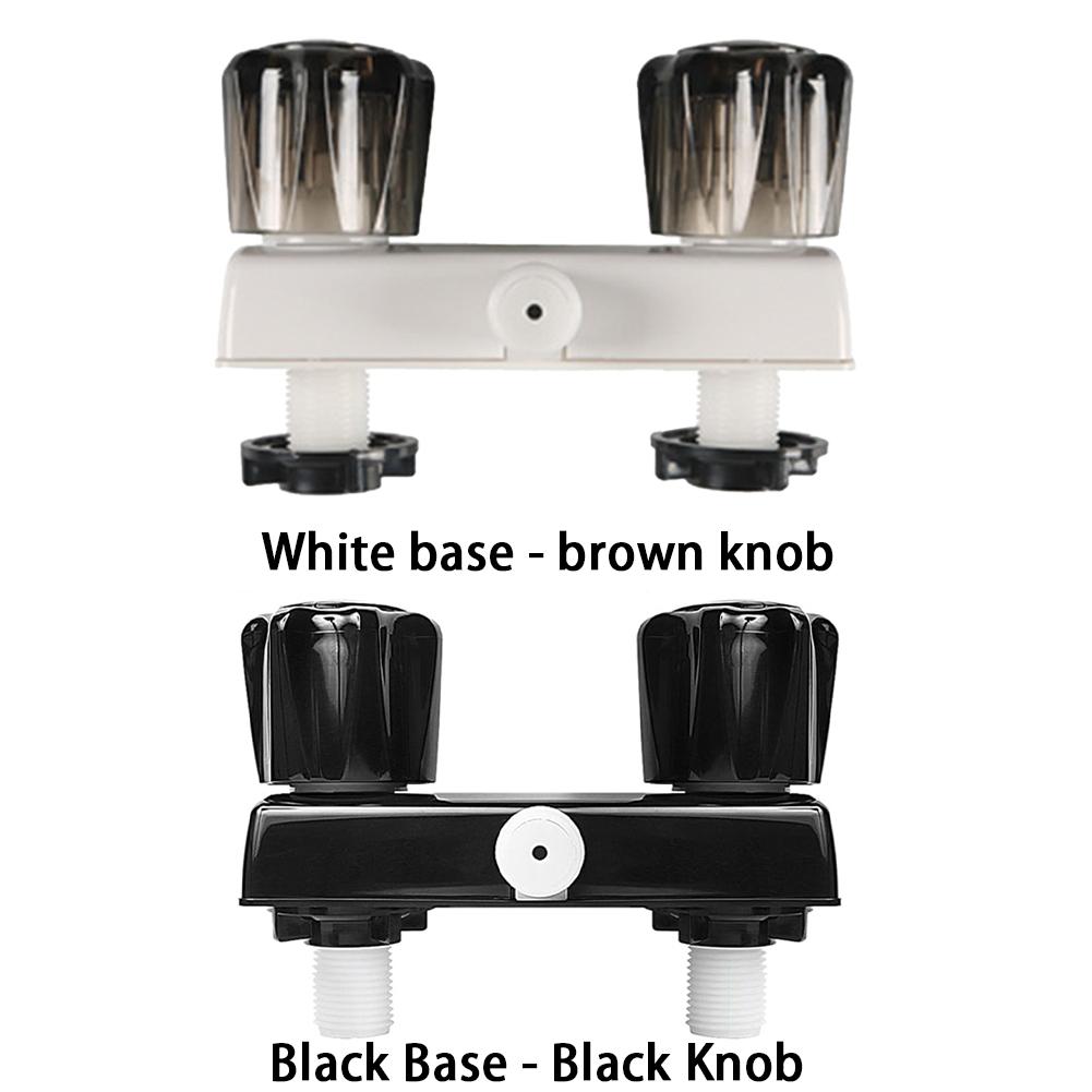 Смеситель для душа для автофургона с двумя ручками, сменный смеситель для душа для ванной комнаты, управление смесительным клапаном для душа для автофургона, путешествия