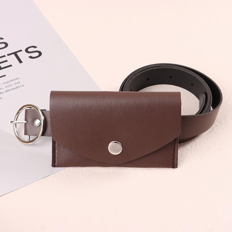 Поясной ремень 100 см, регулируемая поясная сумка из ПУ, металлическая пряжка, кошелек, чехол для телефона, женские декоративные ремни, рабочая сумка для продавца