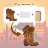 16PCs Gift Packaging Bags Rodeo Theme Party Mixed Colors Western-Themed Designs Favor Bags Wild West Decorations