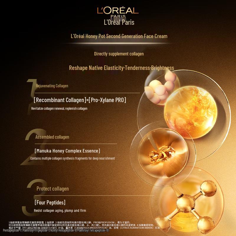 L'Oréal Золотой Возраст Медовый Горшочек Легкий Крем