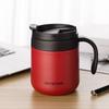 Stainless Steel Coffee Cup Solid-color Water Bottle Drinkware Insulated Cup  Hot Cold Drinks