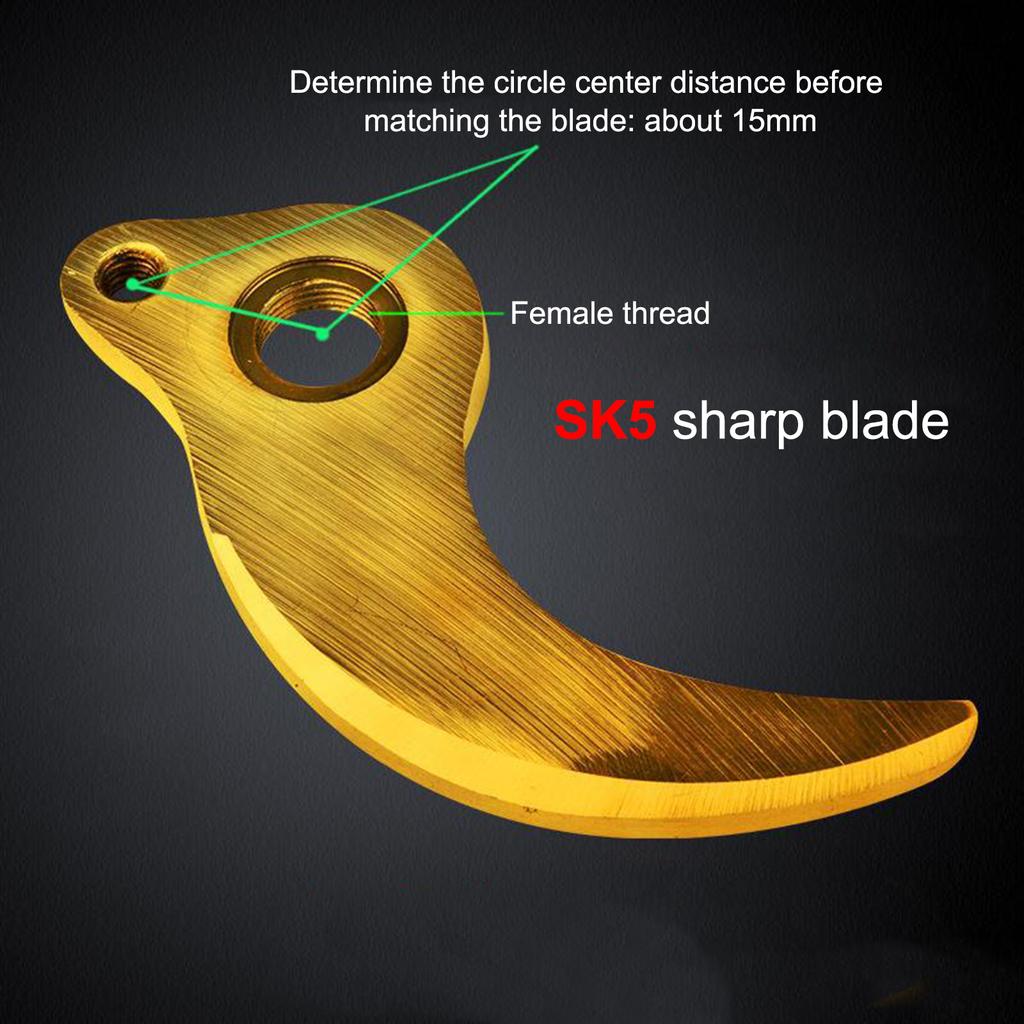 40-миллиметровое лезвие из стали SK5 подходит для 40-миллиметровых садовых ножниц для обрезки фруктов и овощей, садовых ножниц, аксессуаров для ножей