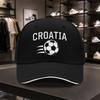 Croatian Design Baseball Cap Duckbill Cap for Running Fitness Outdoor Sports Travel Daily Wear Gift