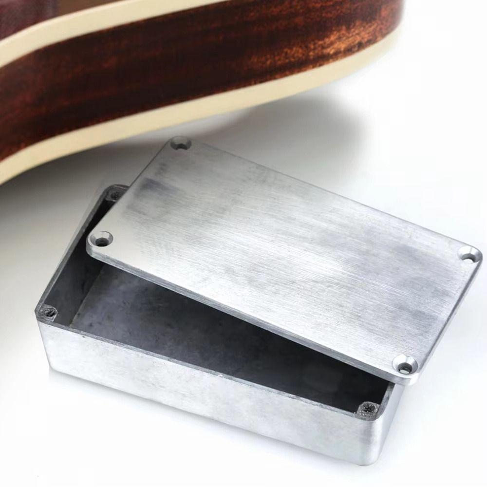 Алюминиевый Алюминиевый Stomp Box 1590B Корпуса для Гитарных Эффектов Корпус для Педали Эффектов Музыкальный Инструмент
