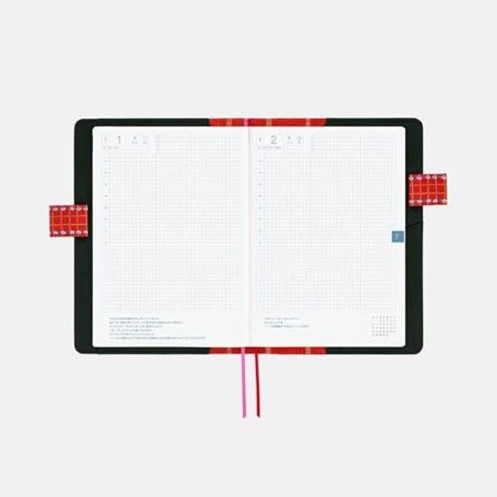 Hobonichi Techo Kazun (A5) Notebook Cover Yumi Kitagishi Shiro Neko no Mainichi