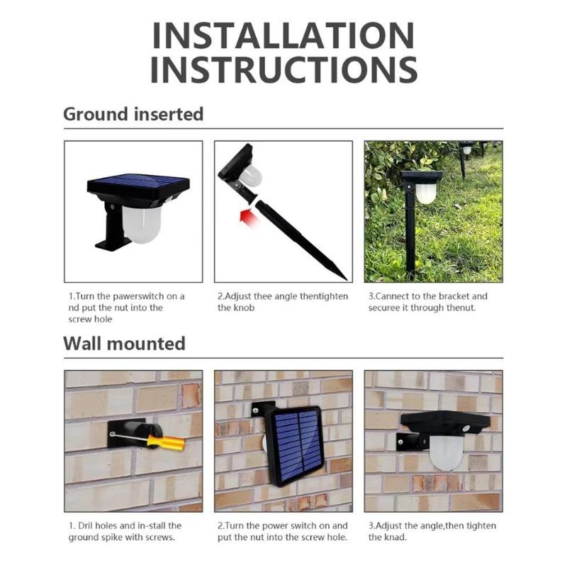 Солнечные светильники для дорожек, водонепроницаемые, супер яркие, солнечные светодиодные светильники для ландшафтного освещения, наружного двора, лужайки, патио, подъездной дороги, садового декора