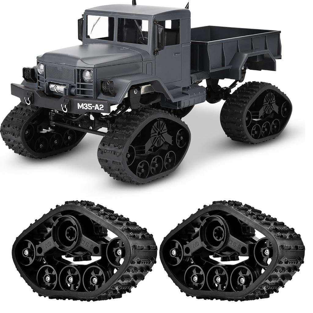 4 шт. RC автомобильные шины колеса резиновые гусеничные шины для WPL 116 RC военный грузовик
