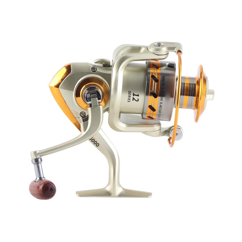 12BB Saltwater Wheel Ocean Sea Boat Ice Fishing Reel Trolling Metal EF6000