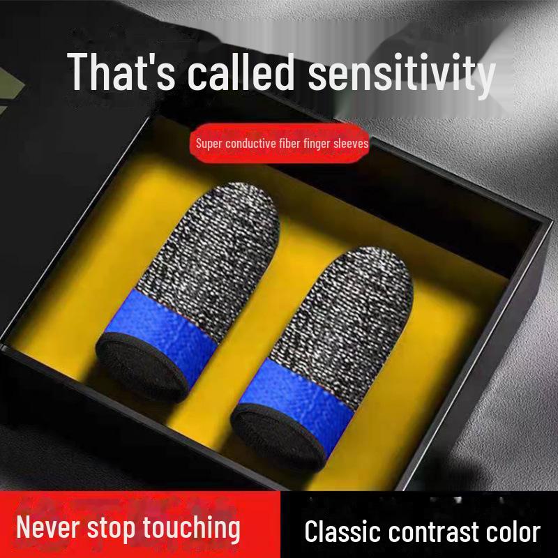 Игровые перчатки из серебристого углеродно-медного волокна — чувствительные, дышащие, идеально подходят для киберспорта