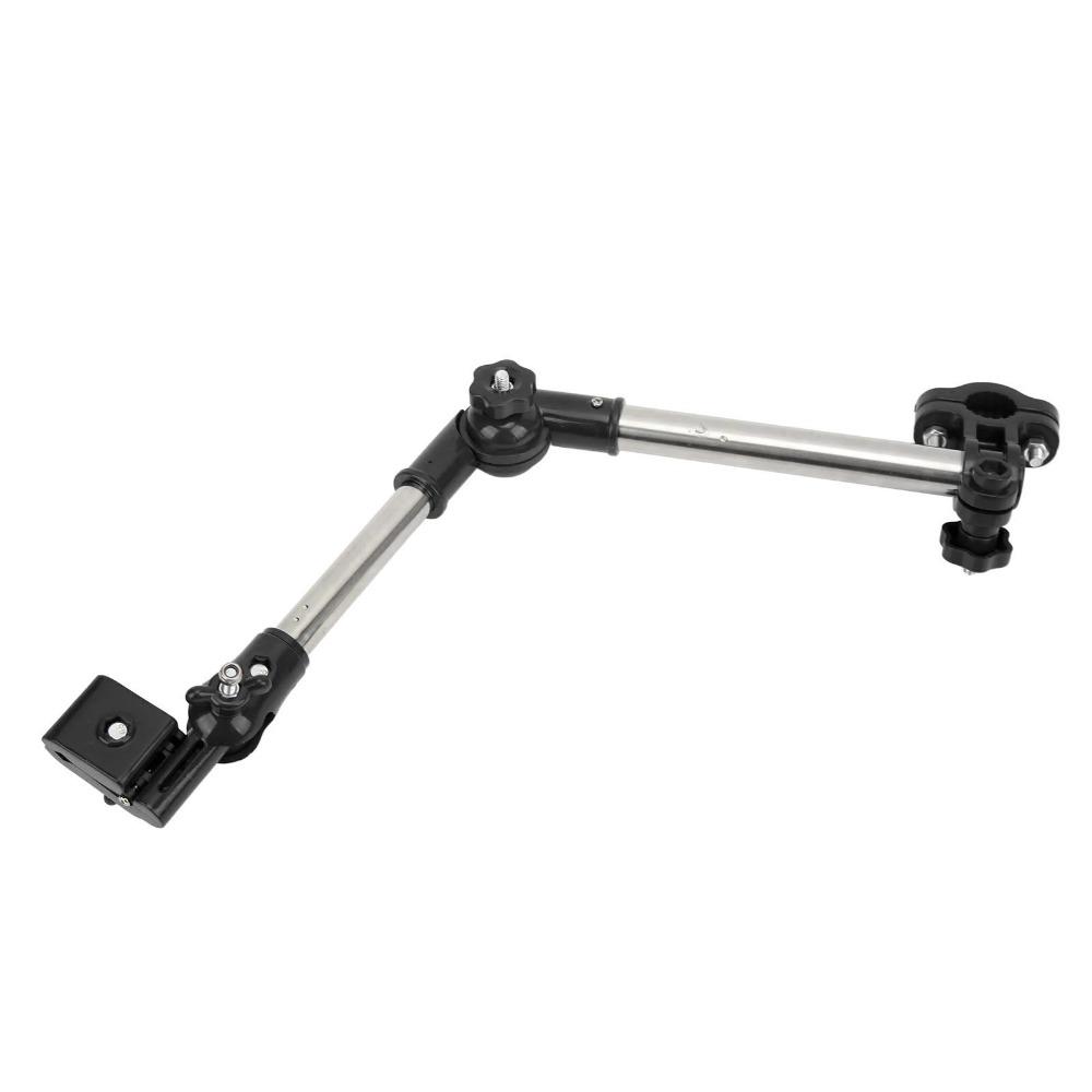 Stainless Steel Bicycle Umbrella Holder Adjustable Clamp Umbrella Holder Clamp for Scooter