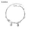 Lindon Bracelet Jewelry Geometric Bead Chain Link Bracelets Fashion Fine Wedding Gift for Girlfriend Women