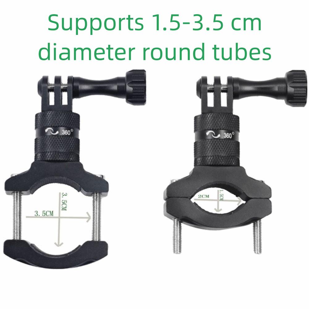 Fixed Support Bike Handlebar Mount 360 Degree Clamp Bike Fixed Support Rotary Bike Mount Cycling