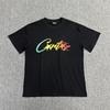 Cor Basic Series Short Sleeve T-Shirt Phantom Letter Print Couple Style Loose Fit Tee