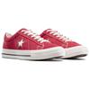 Converse ONE STAR 95 Классические Удобные Ретро Тонкая подошва Нескользящие Прочные Низкие Кеды для Скейтбординга Унисекс Красные
