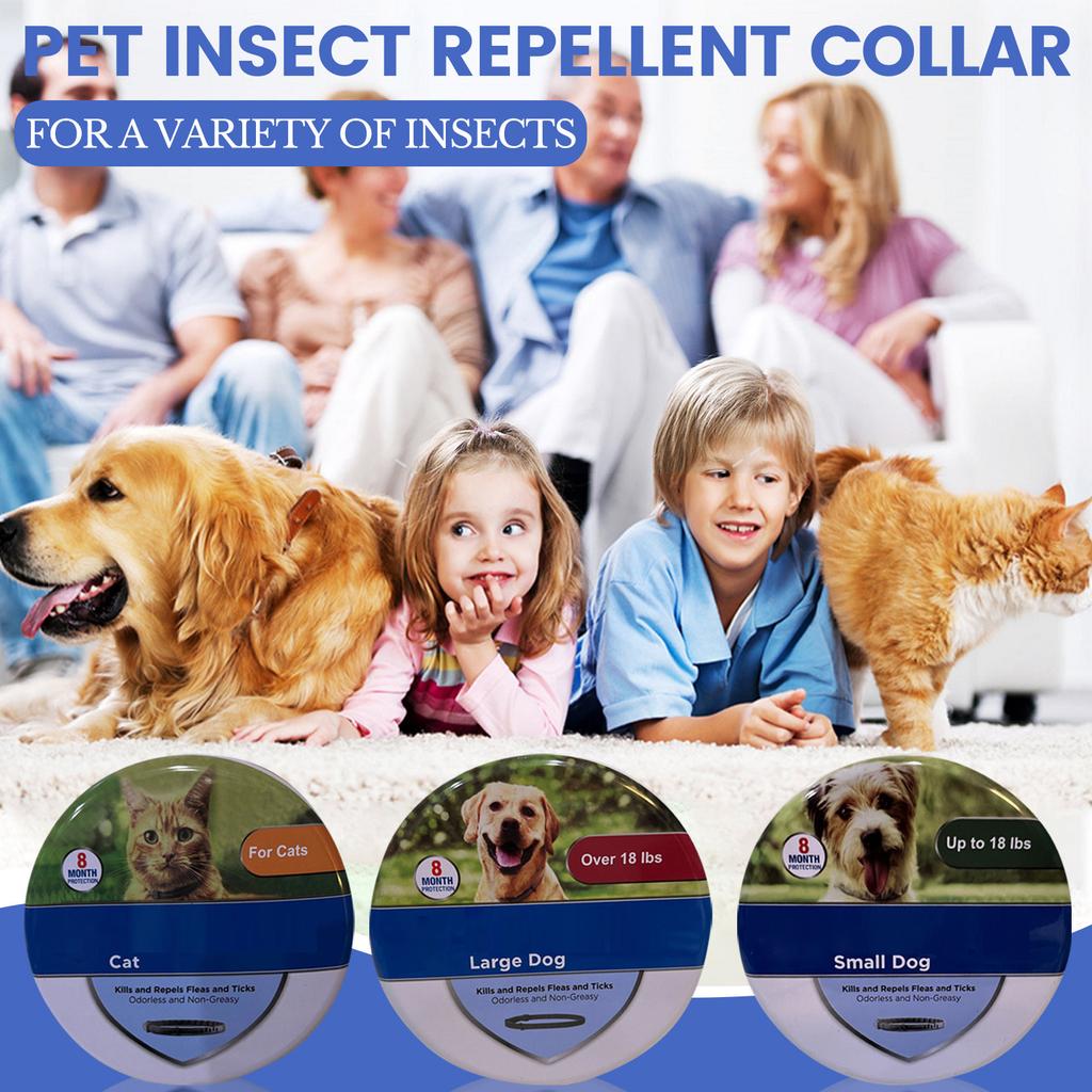 8 Months , Anti-parasite Collar, Anti-flea, Anti-tick, Leishmaniosis,For Small And Medium Dogs