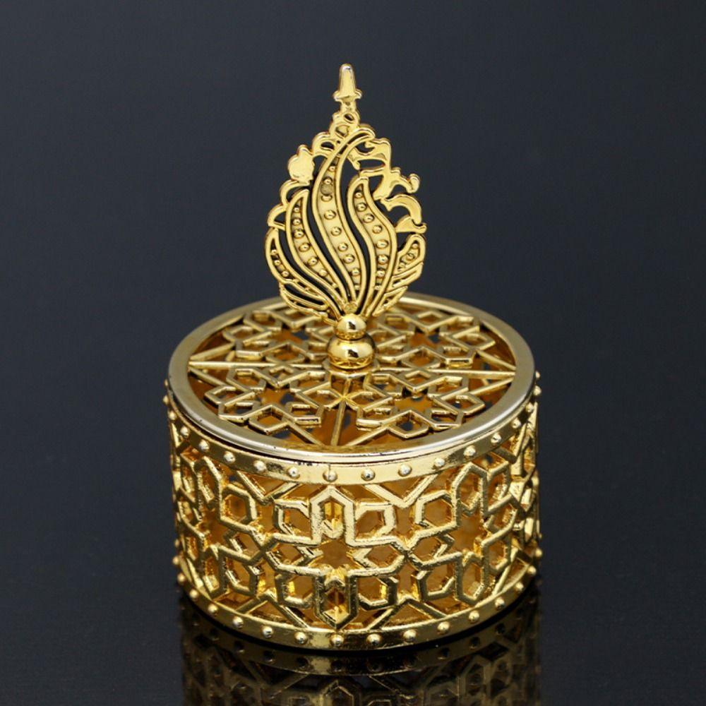 Handheld Gold Hollow Box European Style Packaging Gift Box Candy Container Box  Wedding Table