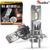 2x H7 Led Canbus No Error Headlight Car Bulbs 12v Diode Lamps High Power Driving Running Lamp For BMW E87 E91 E70 E61 E39 X3