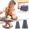 Baby Stripe Zipper Newborn Wearable Blanket Cotton Swaddle Wrap Sleeping Bag