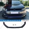 Для VW Polo MK5 6R Standard Pre‑Facelift 2009-2013 шт. Передний бампер, спойлер, сплиттер, диффузор, сепаратор, обвесы, глянцево-черный цвет