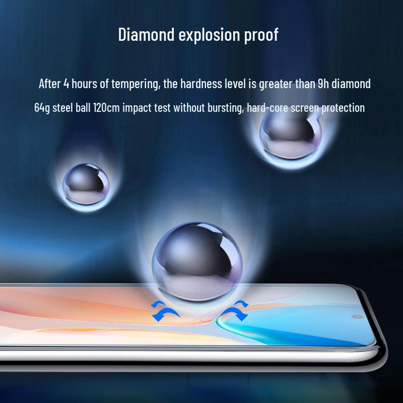HD Закаленное Защитное Стекло для Vivo X70/X60/X50/X30/X27/X23/X21s/X9s