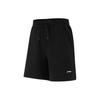 Fitness Series Solid Color Lace-Up Loose Casual Shorts Women Shorts Black AKSU472-2