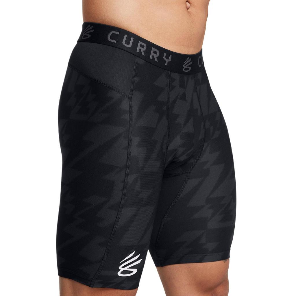 Under Armour Curry HeatGear Sports Shorts Men's Dark Gray Black 1379829-002