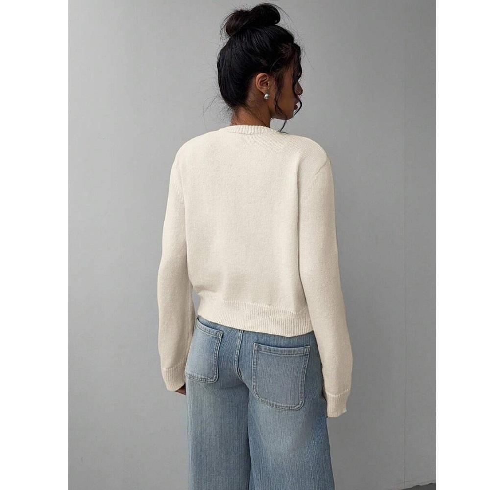 Women Autumn Winter Knitted Cardigans Sweaters Ladies Long Sleeve Single Breasted Sweater Outerwear Coats Jackets