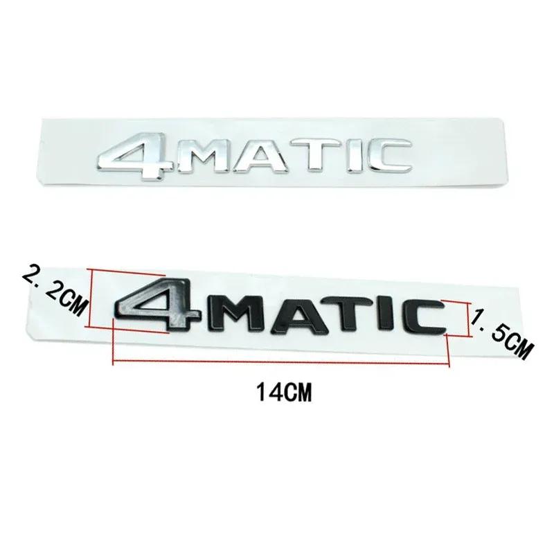 ABS Car Trunk Letters Emblem Badge Decals Sticker For Mercedes Benz GL Class GL350 GL400 GL450 GL500 GL550 GL320 X166 X164