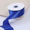 Stock 1.5 Inch 25Y Single Face pink Silk Ribbon Solid Color  Polyester Satin Ribbon for Garment Accessory Gift Package
