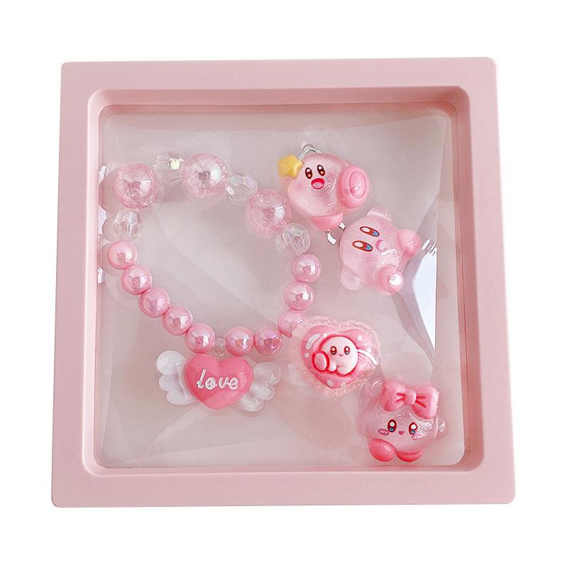 Набор украшений Куроми 2025: Милый мультяшный браслет, кольцо и клипсы для ушей для маленьких девочек