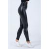 Женские кожаные леггинсы с завышенной талией и высокой талией, гибкие, удобные
