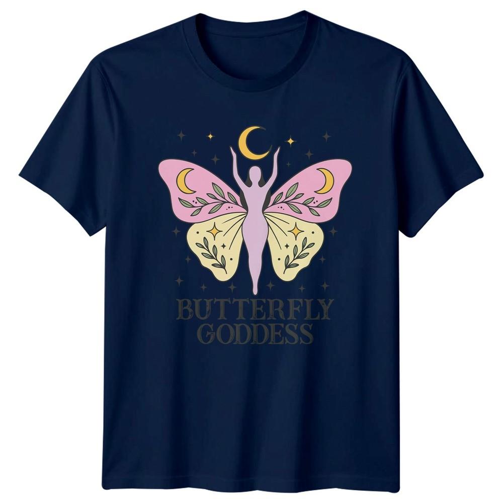 Butterfly Goddess Unisexs TShirt Celestial Bohemian Birthday Gift For Her