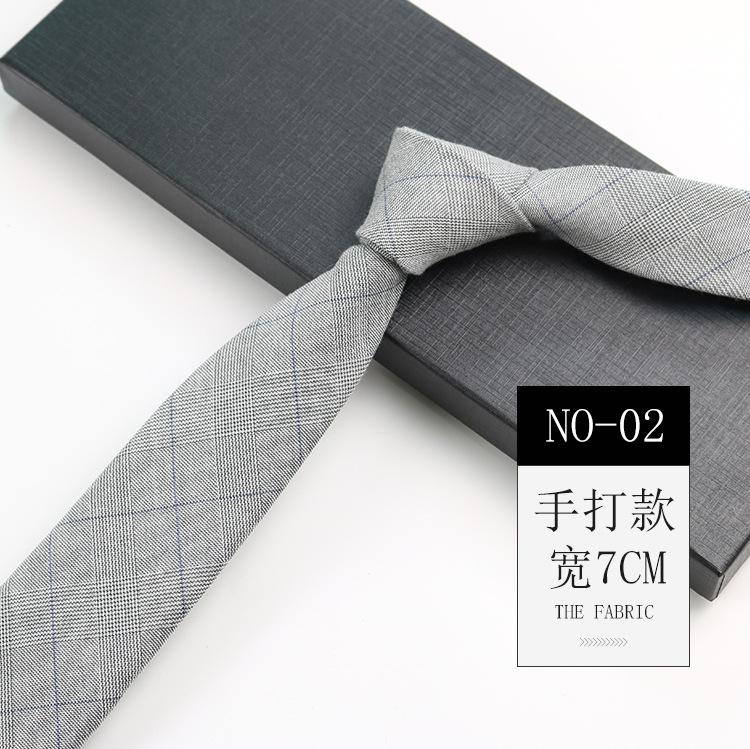 Галстук из хлопка мужской британский ретро клетчатый костюм джентльмена свадебный без узла на молнии узкий галстук