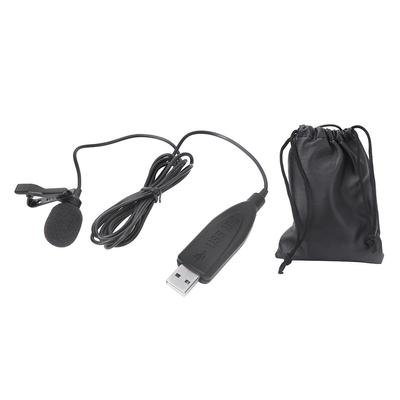 USB-микрофон для записи на компьютер с клипсой на лацкане Портативный мини-микрофон для конференций