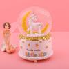 Музыкальная шкатулка «Хрустальный шар с единорогом» - Музыкальный подарок со снегом для дней рождения девочек, лучших друзей и одноклассников