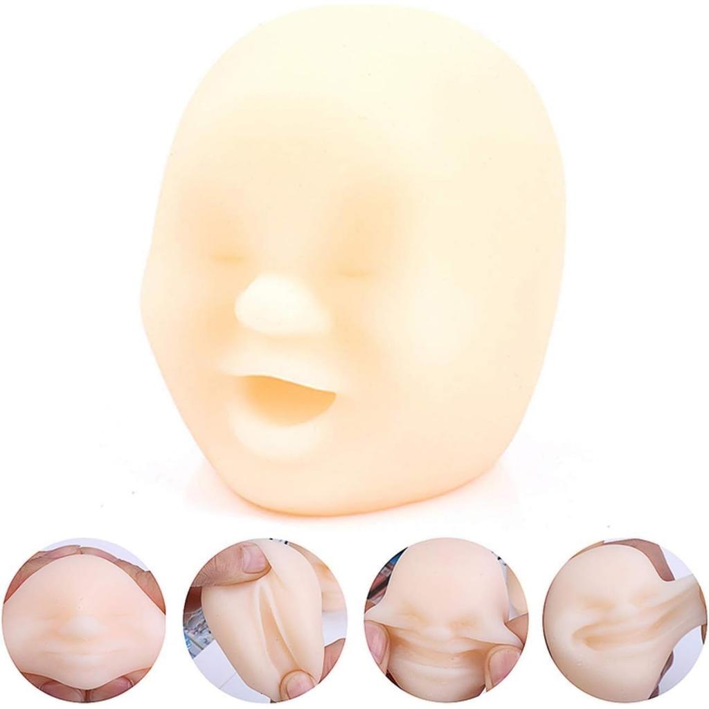 Забавные эмоциональные шарики с человеческим лицом, игрушки-фиджет, сжимаемый мяч для снятия стресса, игрушки для детей и взрослых, сенсорные игрушки для людей с аутизмом