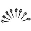 20Pcs Rig Carp with Ring Stops Bait 20Pcs Boilie Fishing Screw Accessories Kit
