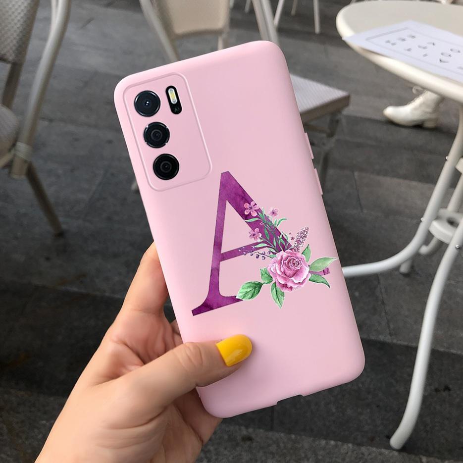 Чехол для Oppo A54s CPH2273 Милые буквы Задняя крышка Мягкий силиконовый чехол для телефона Для Oppo A54s A 54 s OppoA54s Fundas Ударопрочный Capa