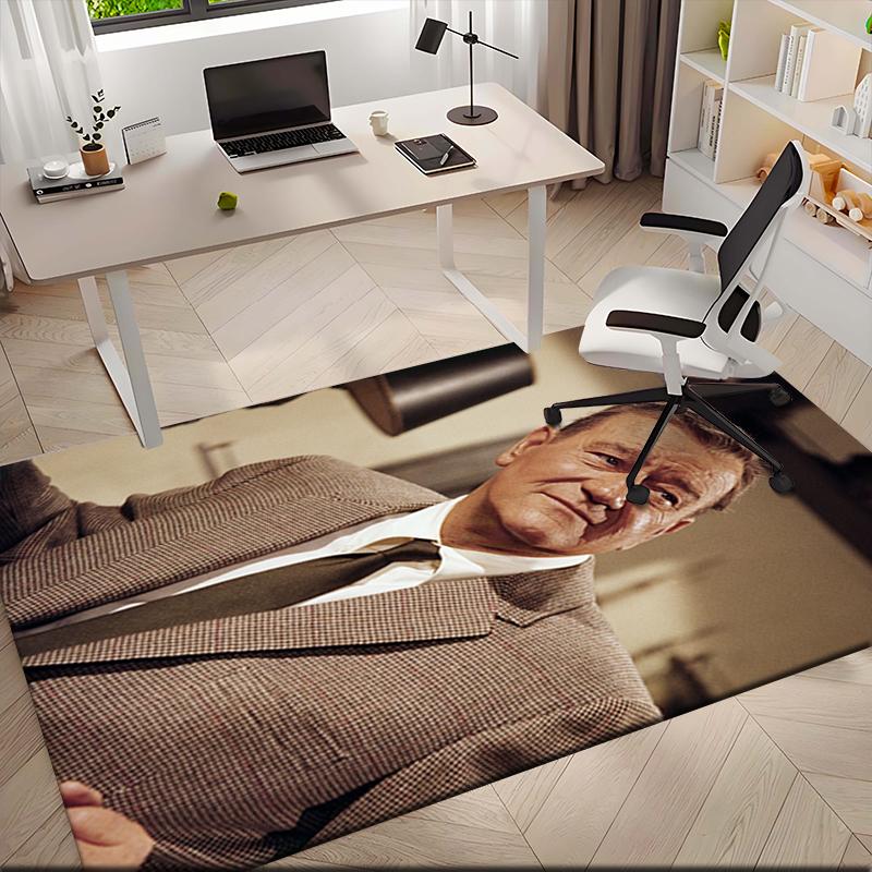 1pc John Wayne Carpet Rug for Living Room Bedroom Home Sofa Decoration,Kids play Non-slip Floor Mat