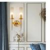 Новый современный светодиодный настенный светильник Nordic Sconce Light Fixture Metal European Style Metal Light Спальня Настенные светильники Фон
