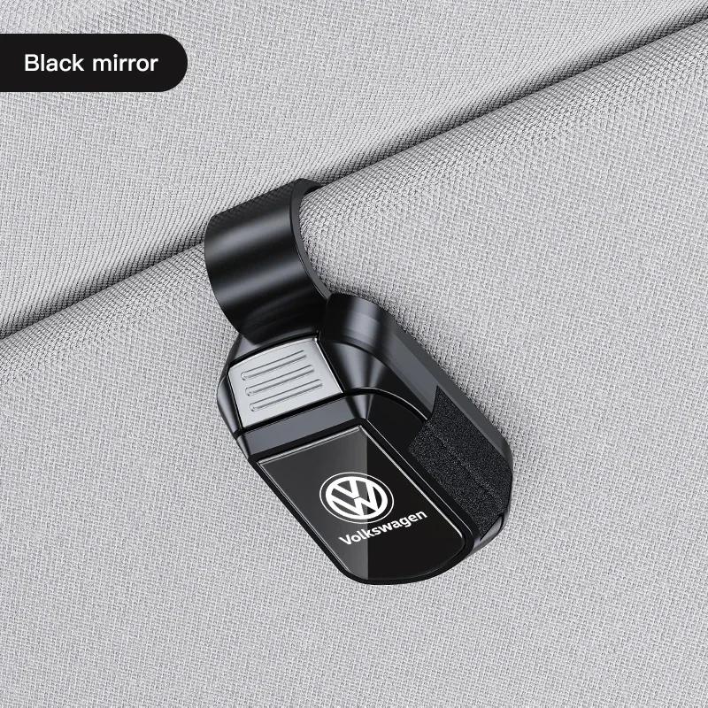lmn1 Car Glasses Sunglasses Storage Clip Sun Visor Clamp For VW GTI Rline Polo Golf Passat Tiguan Arteon Touareg CC Taigo Caddy T-ROC