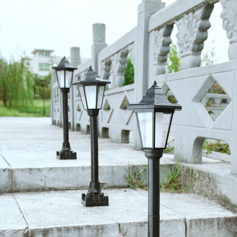 Шестигранный солнечный садовый газонный светильник и настенный фонарь