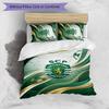 Sporting CP FC Printed 3PCS Bedding Set Breathable Duvet Cover with Pillowcases Decorative Bed Linen for Bedroom Home