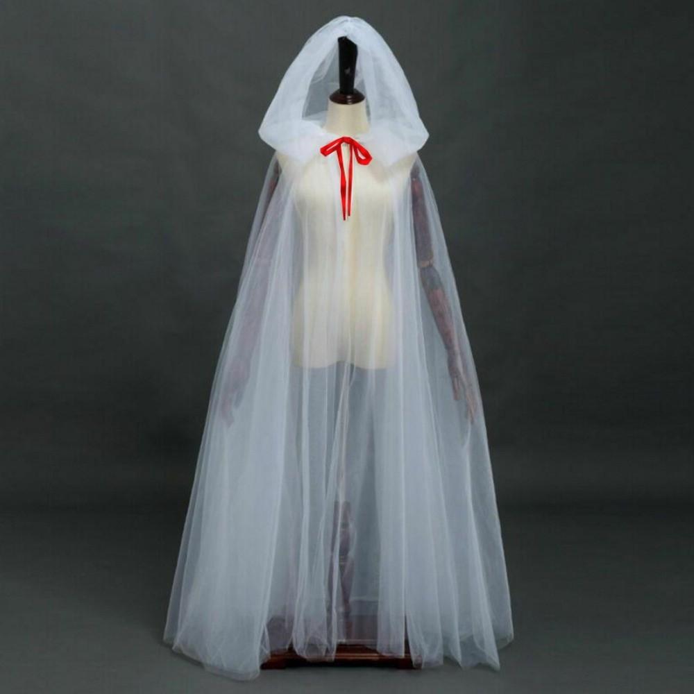150cm/59in Red Riding Hood Polyester Cosplay Costume Cape Witch Wizard Hooded Cloak Christmas