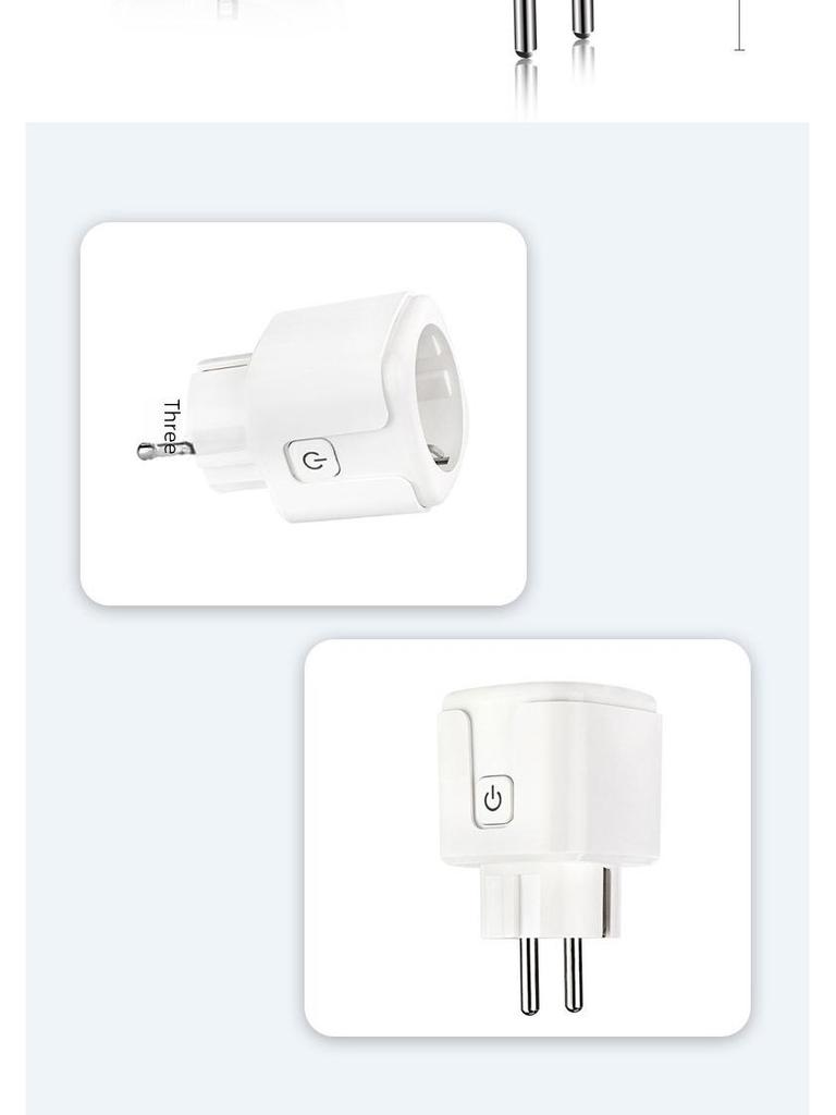 Умная розетка Tuya WiFi и Bluetooth с голосовым управлением Alexa и пультом дистанционного управления через мобильное приложение