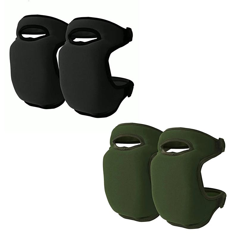 1 пара наколенников, противоскользящие защитные подушки для садоводства с ремнями, наколенники для бега и фитнеса, регулируемые наколенники