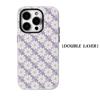 Lavender Daisy Checkered Phone Case for IPhone 17 16 15 14 13 Pro Max Plus for Magnetic Single Double-layer Tough Case