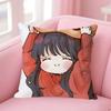 KKaoru Hana wa Rin to Saku Наволочки для Спальни Гостиной Дивана Домашний Декор Полиэстеровая Наволочка на Подушку с Молнией