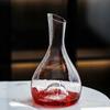 Высококачественный хрустальный стеклянный винный декантер, набор ручной работы, бытовой, европейский персонализированный, креативный, прозрачный, винный диспенсер, новый