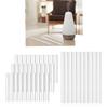 40pcs Humidifier Cotton Filter Sticks Replacement Wicks for Portable Aromas Diffuser USB Powered Humidifiers Part